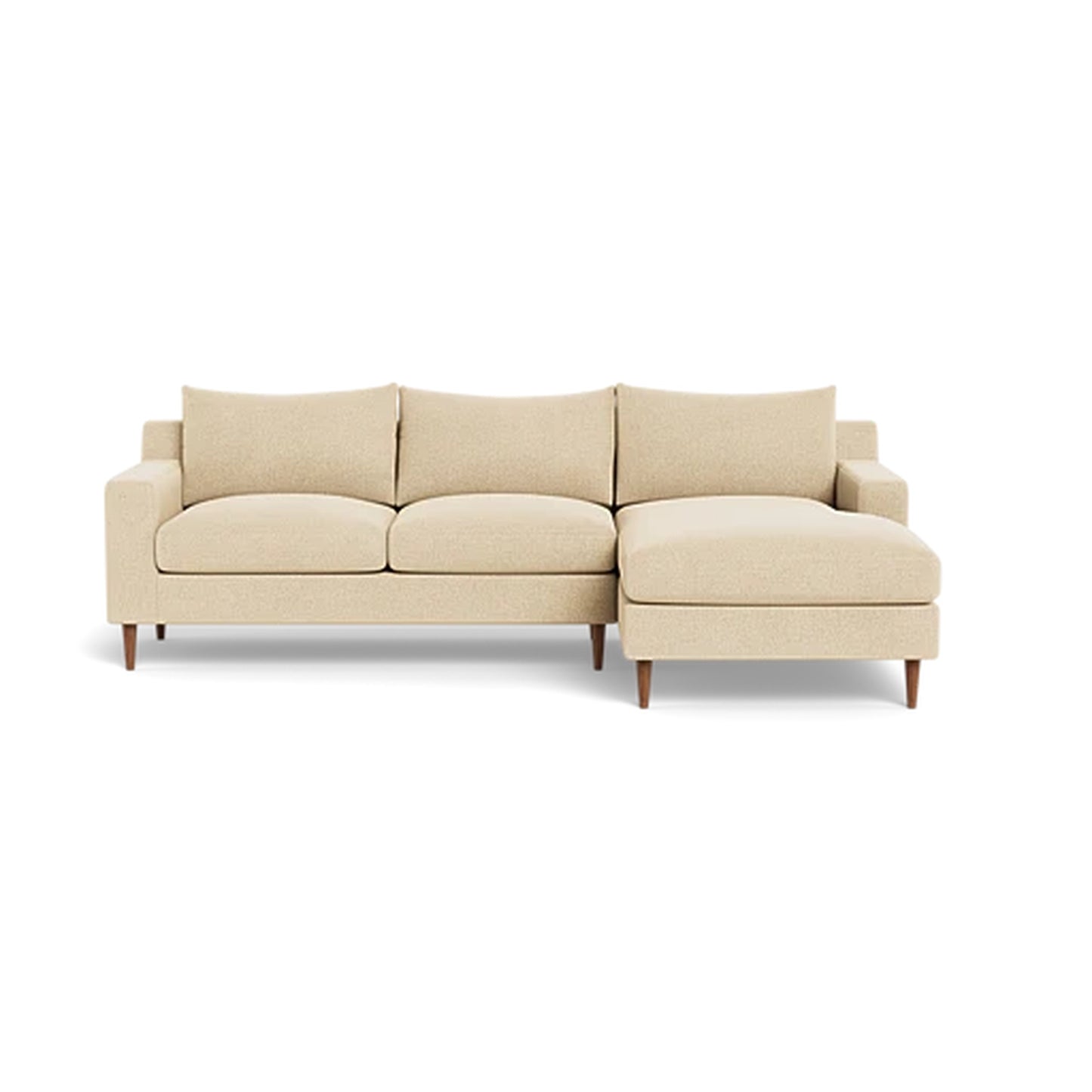 Sloan 3-Seat Right Chaise Sectional Standard Depth — Standard Chaise