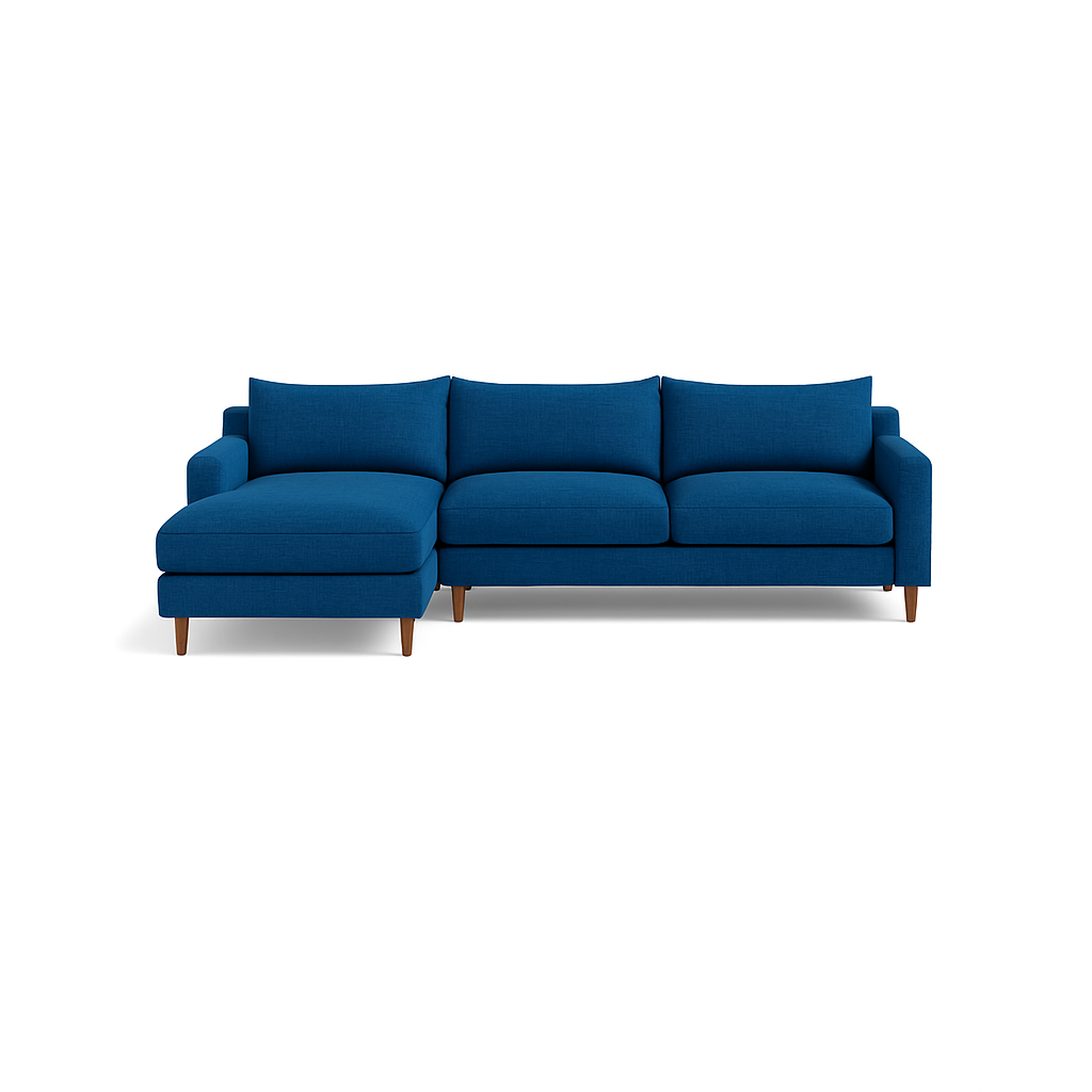 Sloan 3-Seat Left Chaise Sectional Standard Depth — Standard Chaise