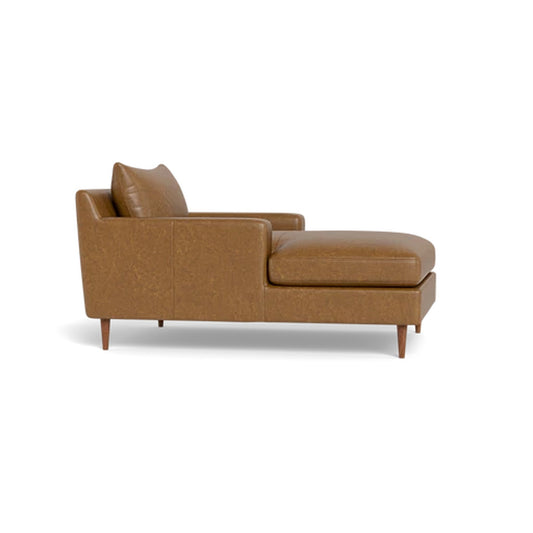 Sloan Leather Chaise Lounge