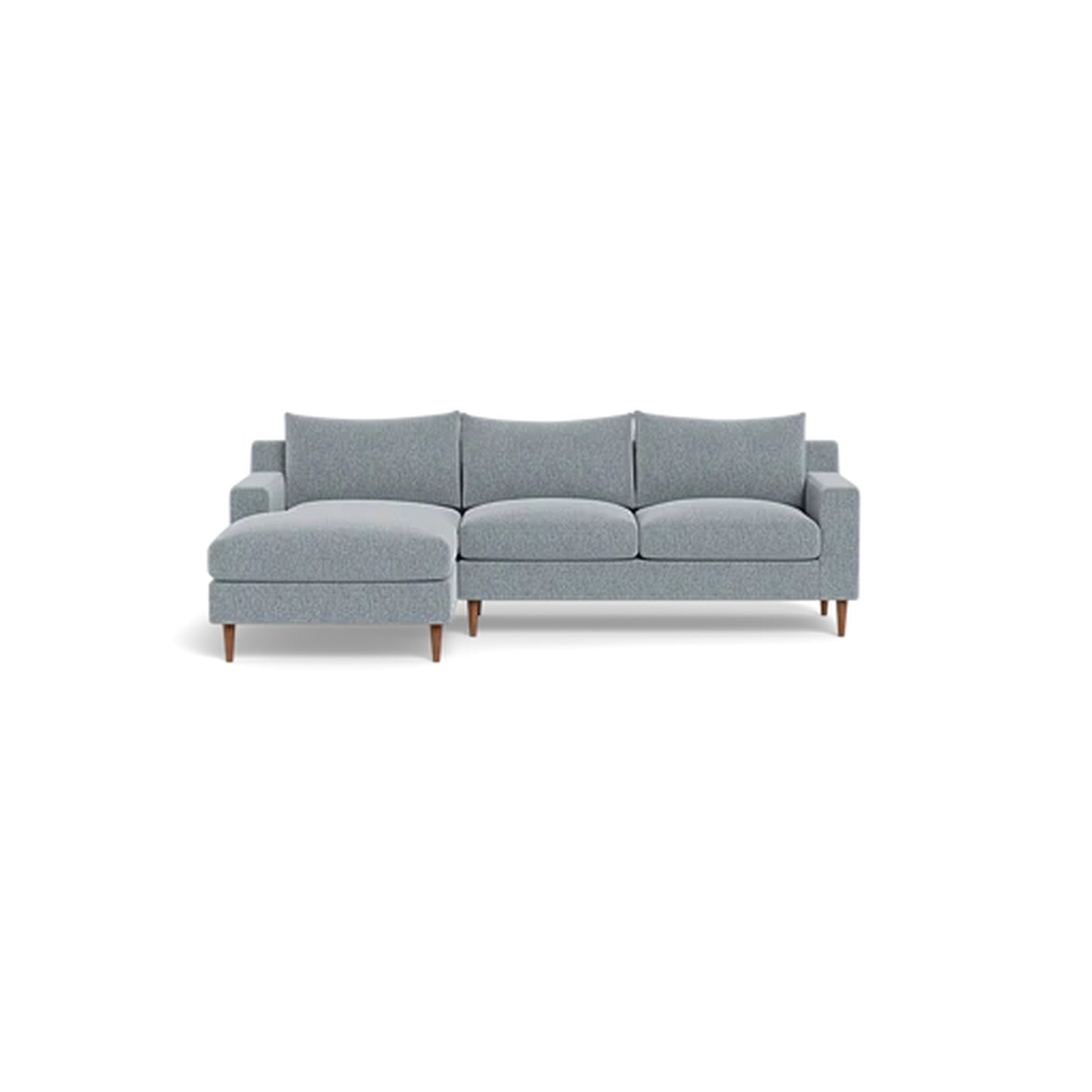 Sloan 3-Seat Left Chaise Sectional Standard Depth — Standard Chaise