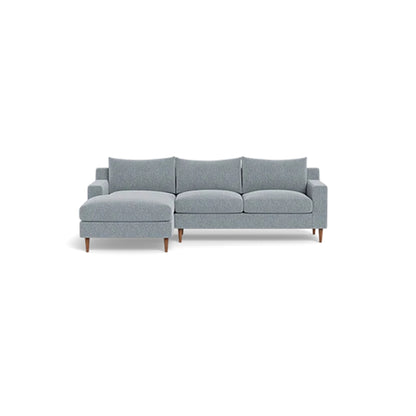 Sloan 3-Seat Left Chaise Sectional Standard Depth — Standard Chaise