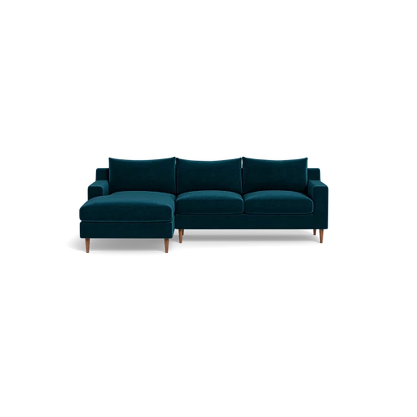 Sloan 3-Seat Left Chaise Sectional Standard Depth — Standard Chaise