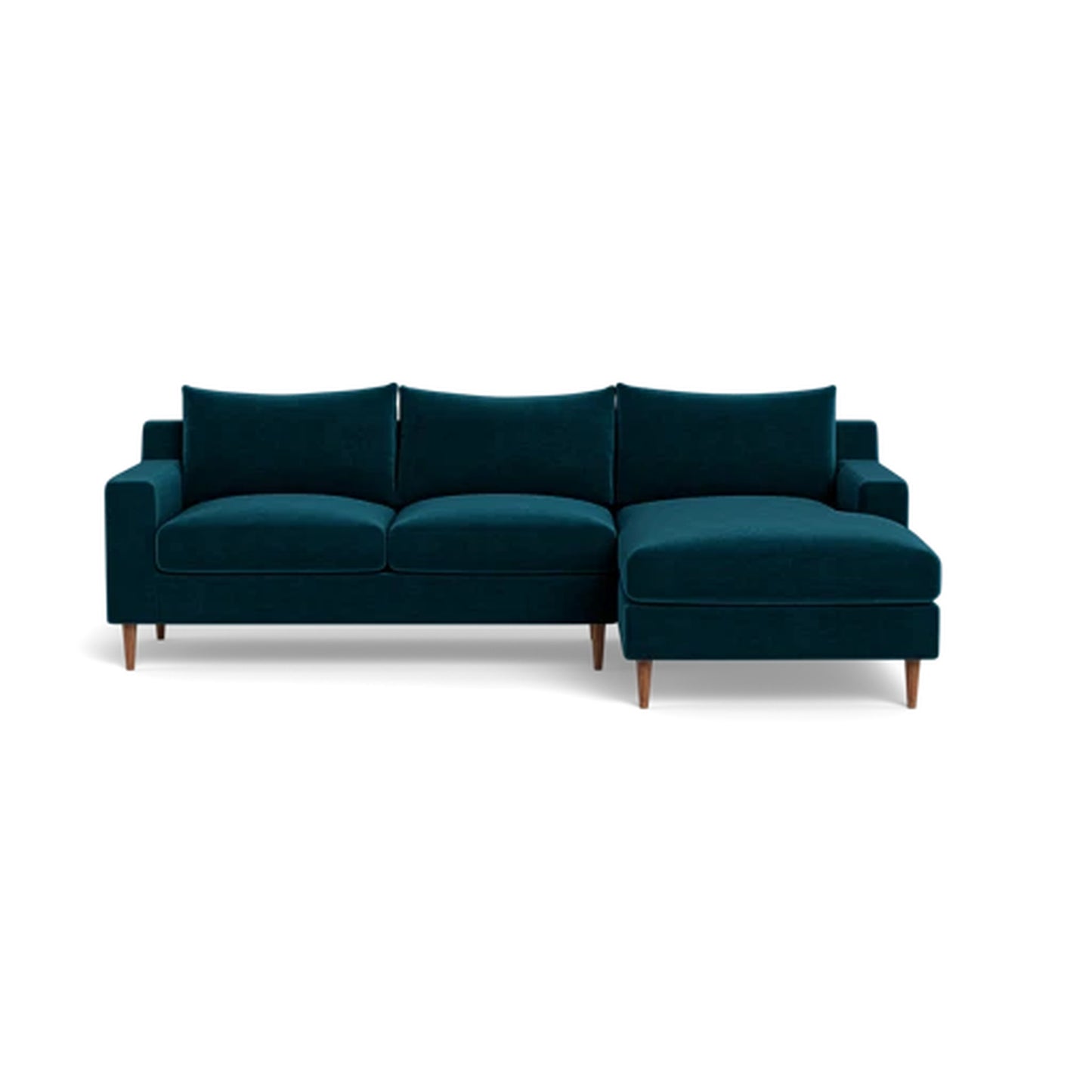 Sloan 3-Seat Right Chaise Sectional Standard Depth — Standard Chaise