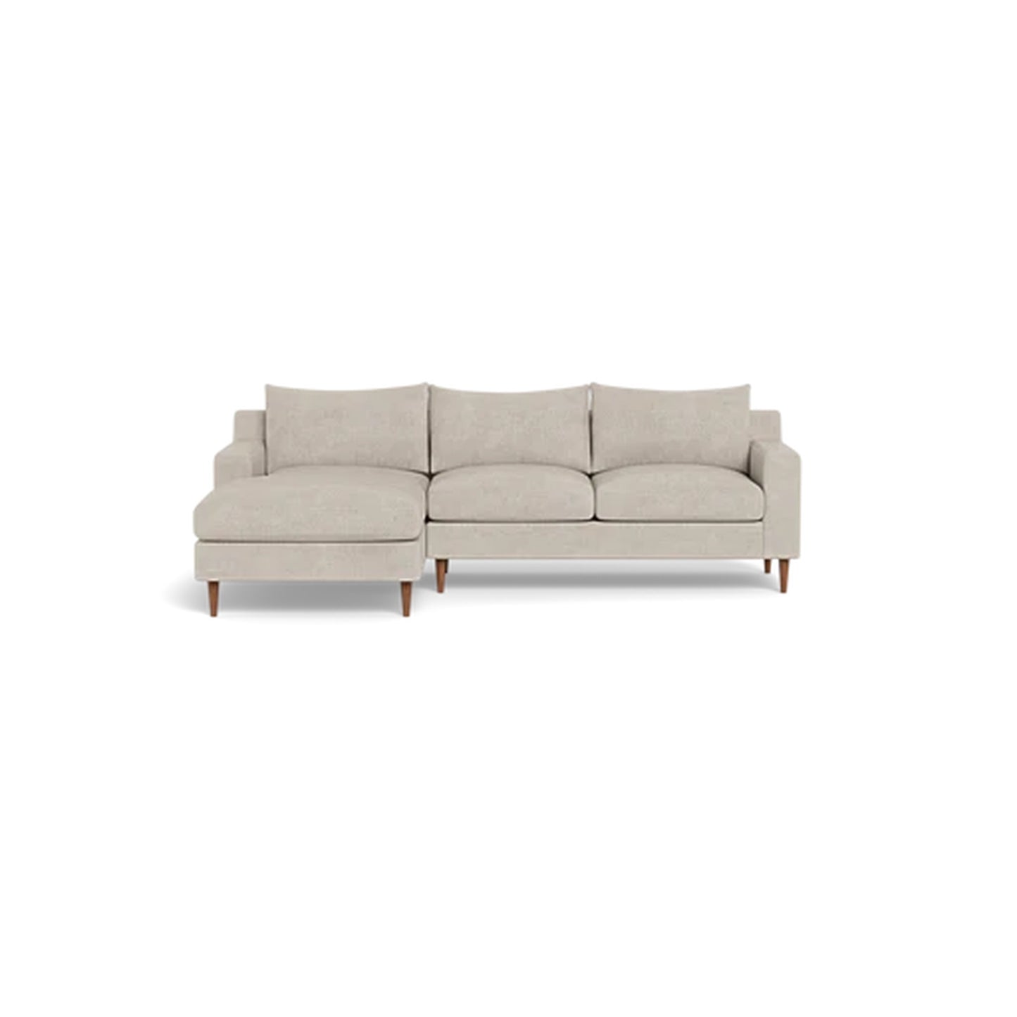 Sloan 3-Seat Left Chaise Sectional Standard Depth — Standard Chaise