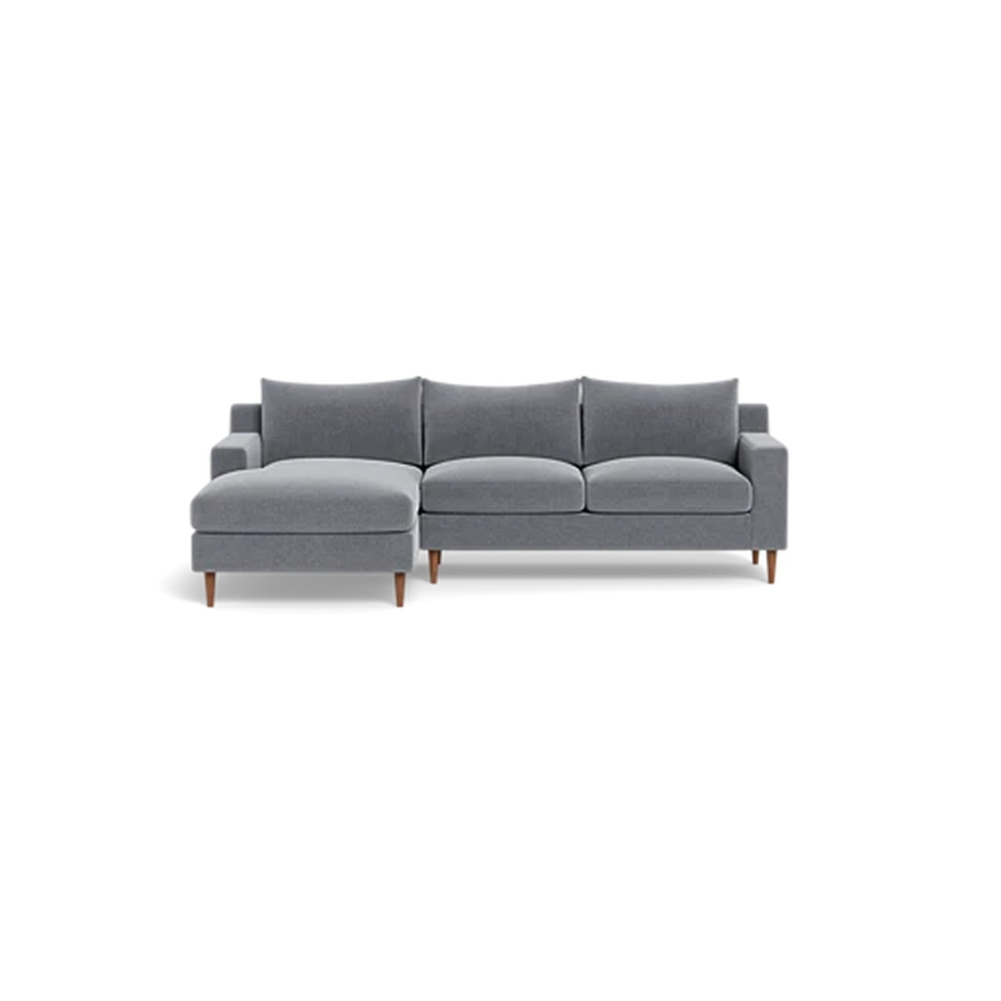 Sloan 3-Seat Left Chaise Sectional Deep Seat — Extended Chaise