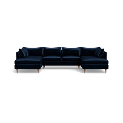 Sloan U Sectional Sofa  + 2 Seater Sofa Combo
