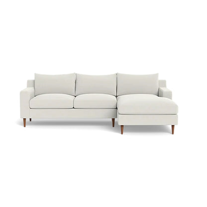 Sloan 3-Seat Right Chaise Sectional Standard Depth — Standard Chaise