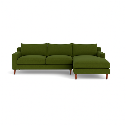 Sloan 3-Seat Right Chaise Sectional Standard Depth — Standard Chaise