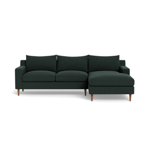 Sloan 3-Seat Right Chaise Sectional Deep Seat — Compact Chaise