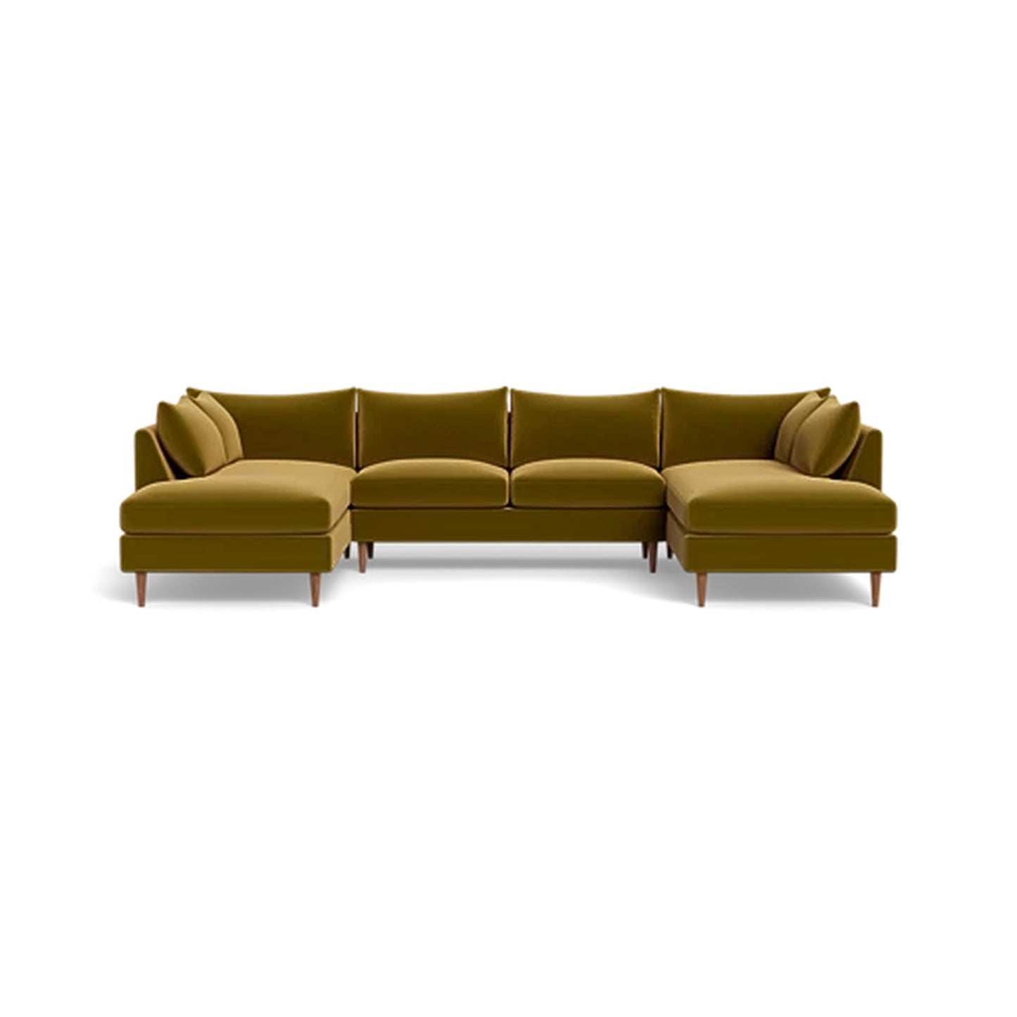 Sloan 4-Seater U-Chaise Sectional Standard Depth Symmetrical Peninsula (Copy)