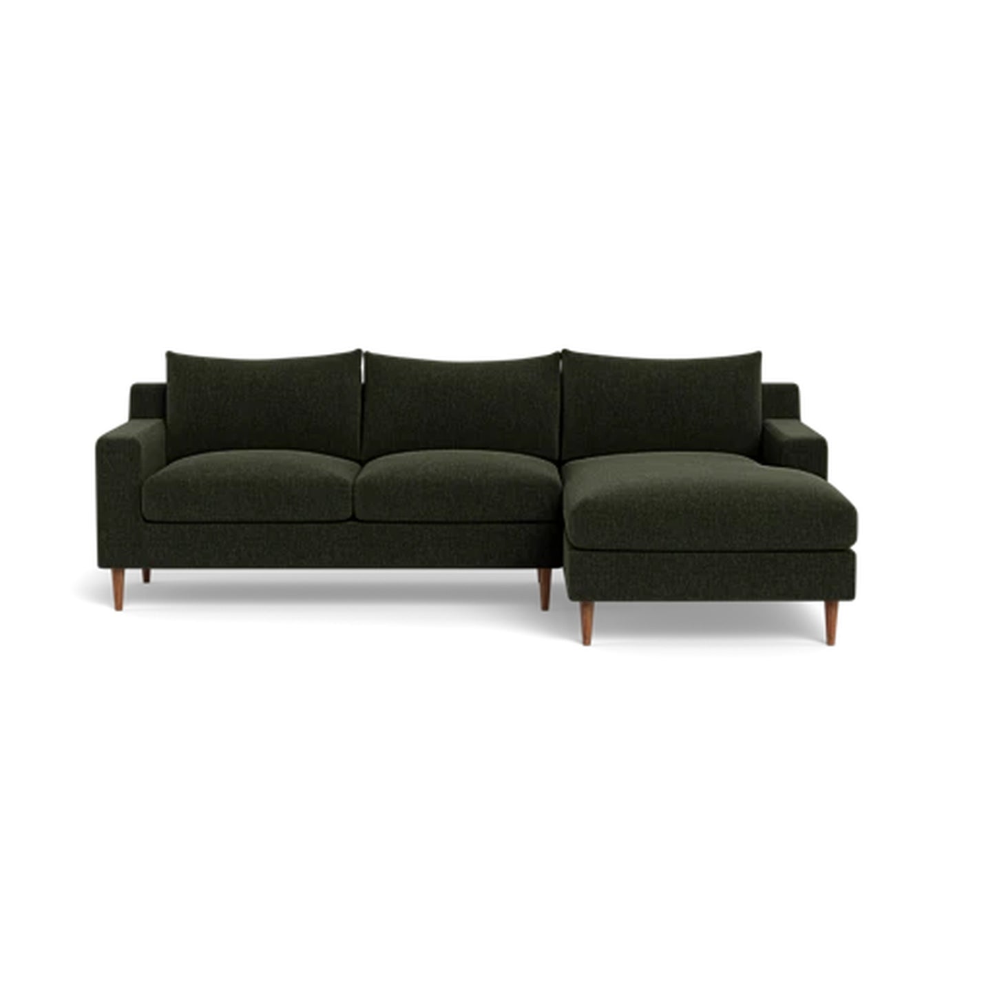 Sloan 3-Seat Right Chaise Sectional Standard Depth — Standard Chaise