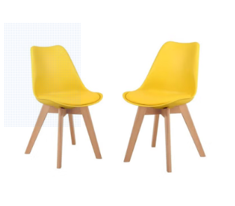 Dinning Chair-Yellow