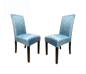 BLUE DINNING CHAIR 1
