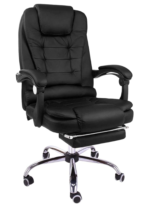 Massage Chair - Black - H109-119CM