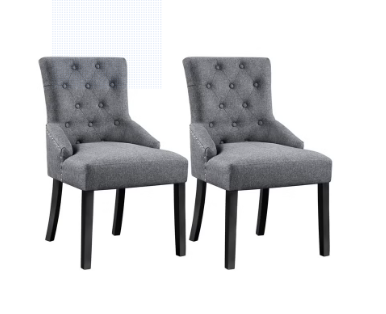 ACCENT CHAIR GREY