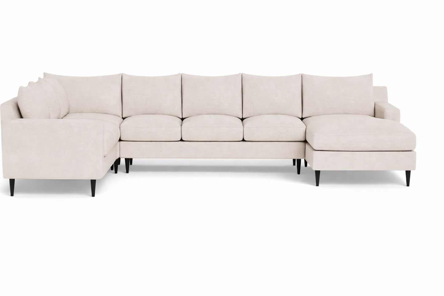 Sloan Right Chaise Corner Sofa Deep Seat Symmetrical