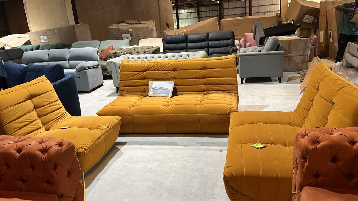 1+2+3 SET SOFA ORANGE MGF12488N